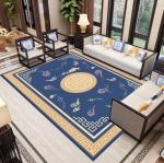 Chinese Classical Style Polyester Fiber Living Room Floor Carpets 180*230cm