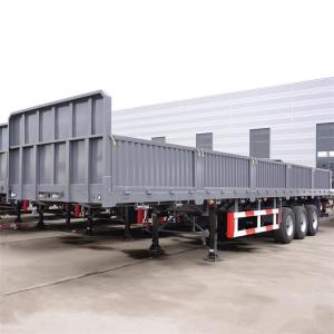 Quality Construction Freight Hauling Semi Trailer With Fuwa / BPW Axle wholesale