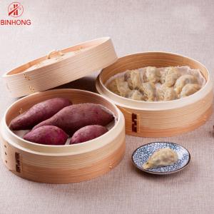 Quality Natural Moso Bamboo Dim Sum 10inch Kitchen Steamers Cooking wholesale