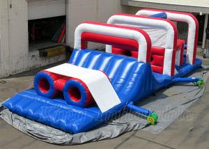 China Inflatable Military Obstacle Course PVC Sport Game Large Inflatable Obstacle Course Races on sale