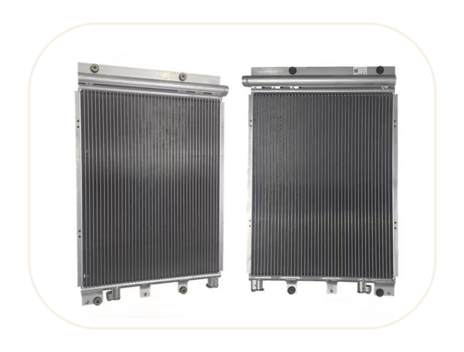 OE NO. Dz13241824370 Air Conditioner Condenser Assembly for F3000 Shakman Truck Parts