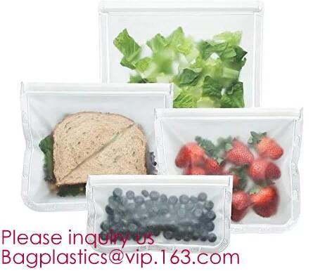 fresh food vegetable fruit roll packaging plastic flat pouch bag,zipper Seal pack Embossing Vacuum Bag for Fresh Food