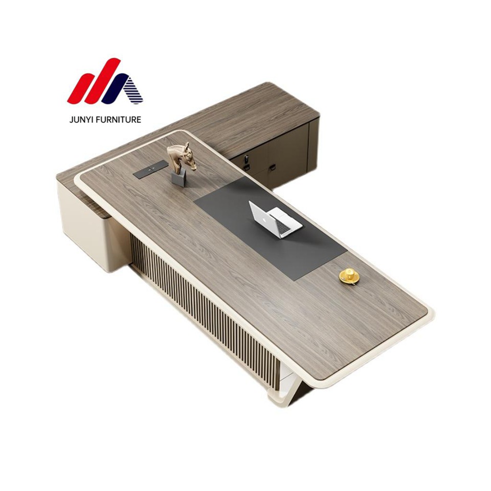 Customized Colors Modern Wood Home Office Computer Desk with Customizable Drawer