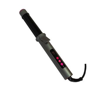 Quality Digital Display Hair Curling Iron Environmentally Friendly Alloy with Anti Scald Negative Ion Wand wholesale