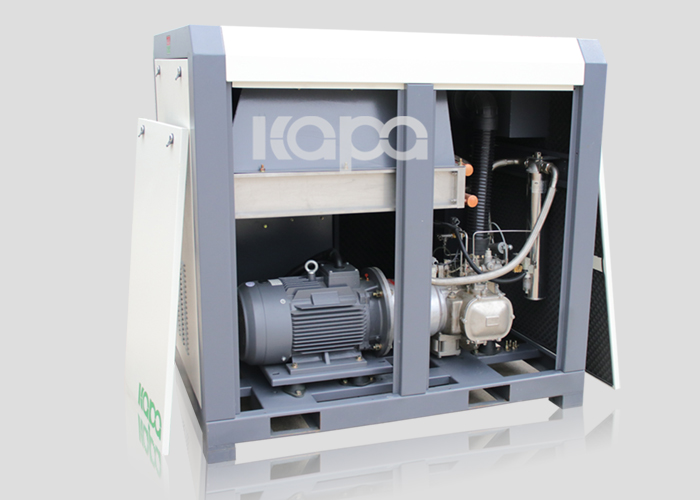 50Hz 30 Hp Screw Air Compressor , 3.6m3/Min 22kw Free Oil Compressor