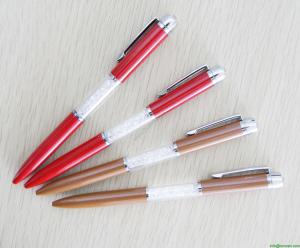 Quality Cheap price promotional new style wholesale crystal metal ball pen wholesale