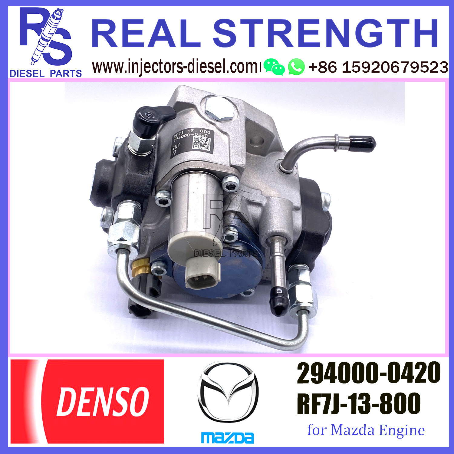 Common Rail Fuel Injection Pumps 294000-0420 RF7J-13-800 RF7J13800 For MAZDA 5