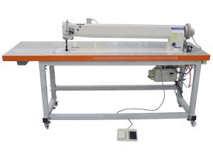 Quality 1041mm Long Arm Heavy Duty 11mm Double Needle Sewing Machine wholesale