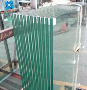 Quality 6mm Clear Toughened Glass , PVB SGP Laminated Glass Panels wholesale