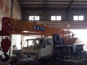 Quality 5 section boom used kato 50ton crane sale !!! wholesale