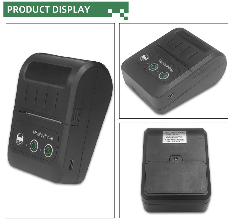 58mm Wireless Usb Thermal Receipt Printer for Printing Speed 50-80mm/s USB Interface