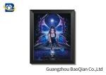 Wall Decoration Lenticular Flip Moving Changing 3D Decor Photo PVC / MDP Frame