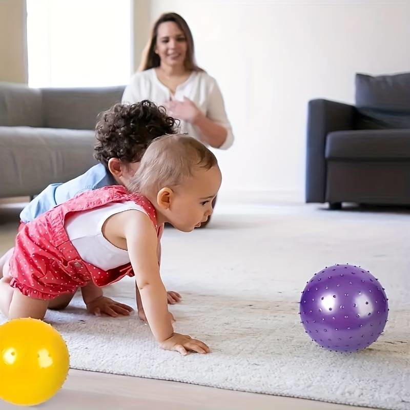Sensory Massage Ball for Yoga, Fitness, and Children's Play - Explosion-proof Indoor and Outdoor Toy for Rolling