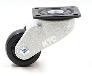 Quality Flange Type 1322 Lbs Light Duty Caster Wheels 72mm 360 Degree Rotating wholesale