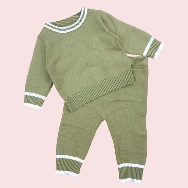 Bebek Giyim Setleri Infant Organic Cotton Knit Newborn Toddler New Born Boy