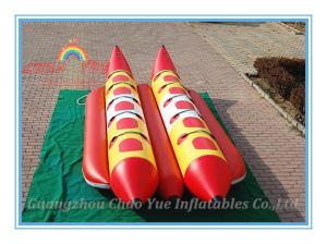 Quality Floating Inflatable Fishing Boat, Inflatable Banana Boat for Water Park wholesale