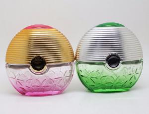 Quality UV cap orKresin top empty designer spray perfume bottles price wholesale