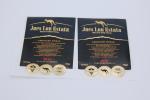 Hot Gold Wine Label Stickers Personalized Matte Waterproof Labels Sticker White