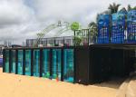 Steel frame building prefab house Swimming pool Shipping container pools cost