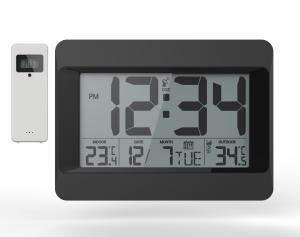 Quality Electronic Movement Jumbo Digital Wall Clock Temperature Indoor Outdoor Led Clock wholesale