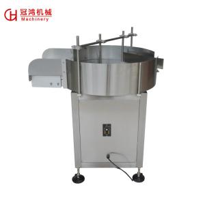 Quality Wooden Case Commodity Rotary Bottle Feeding Turntable Unscrambler Collecting Machine wholesale