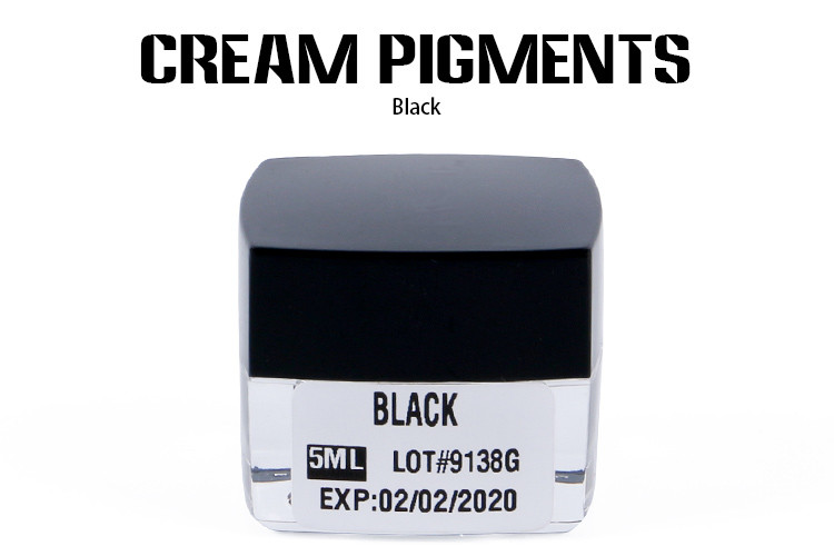 OEM Availble Black Cream Permanent Cosmetic Pigments For Eyebrow