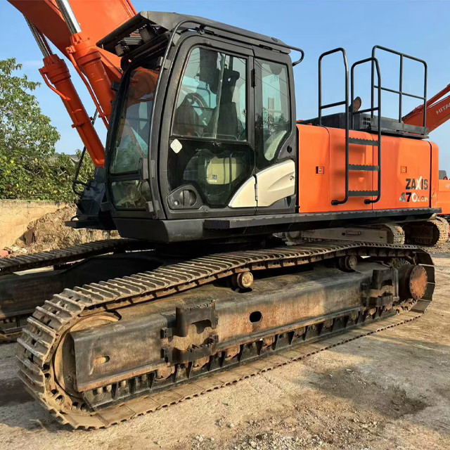 Reliable Hitachi ZX470 Used Excavator Durable and High Performance  Large Excavator