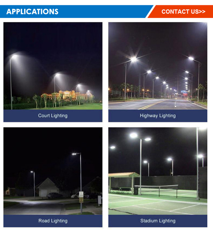 High-Brightness LED Street Light 50w/100w/150w/200w AC100-265V
