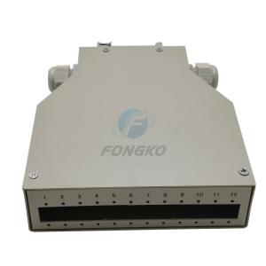 China Electrostatic Painting Ftth Terminal Box For Network on sale