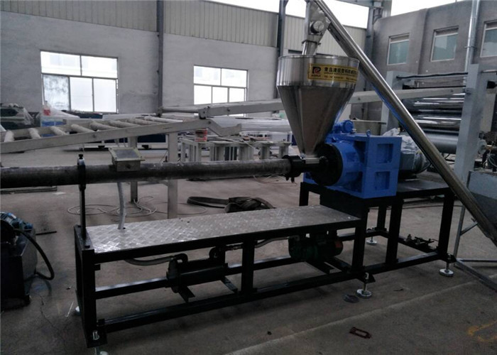 PE Film Plastic Granules Extruder , Plastic Pellets Machine Fully Automatic