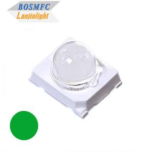 Quality 0.2w 60mA High Brightness 20,000mcd Green 2835 SMD LED 30 Degree Dome Lens Diode For Traffic Lights wholesale