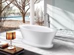 Ergonomic Acrylic Free Standing Bathtub SP1890 1800×900×600mm