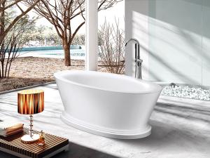 Quality Ergonomic Acrylic Free Standing Bathtub SP1890 1800×900×600mm wholesale