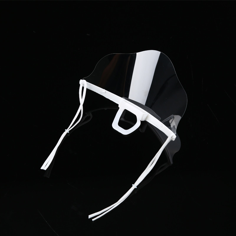 Washable Food Grade Transparent Plastic Face Mask