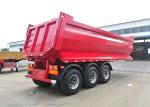 Sinotruk U Shape 3 Axle 35 CBM Hydraulic Tipping Trailer