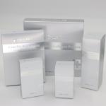 High-Grade Silver Skin Care Packaging Box Cosmetic Essential Oil Mask Packing