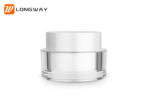 Quality 50g Plastic Jar Acrylic Jar Cream Jar For Tone-up Cream Packaging wholesale