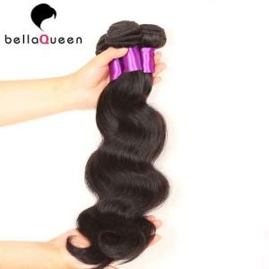 Quality Unprocessed 6a Grade Brazilian Body Wave Hair Bundles Natural Black wholesale