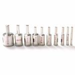 High Carbon Steel Diamond Core Drill Bit , 70mm Total Length Diamond Hole Drill