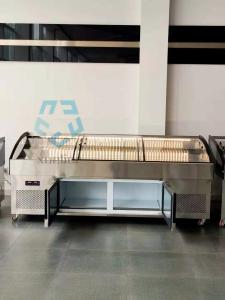 Quality Curved Glass Butcher Fridge Display wholesale