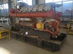 V Cylinder Arrangement Diesel Fuel Jinan Jichai Water-Cooled Generator at