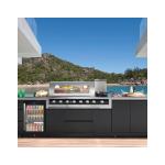 Modern Simple Design Stainless Steel Kitchen Cabinet Outdoor