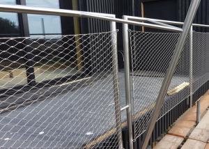 Quality 2.5mm 25x25mm Balustrade Cable Mesh Stainless Steel wholesale