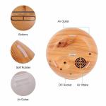 Wholesale High Quality Essential Oil Wooden Aroma Diffuser Luxury 500ml Electric