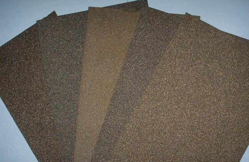 Recycled Rubber Corks Sheet Flooring Underlay, Sound Insulation and Soundproof