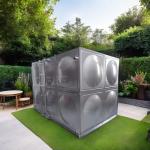 Hot sale sectional ss water tank /stainless steel welded water storage tank