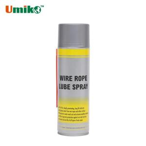 Quality Heavy Duty Synthetic Lubricating Oil Corrosion Protection Wire Rope Lubricant Spray wholesale