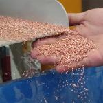 Cable Recycling Machine Final Product Copper Granules Processing Material