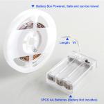 IP20 Rated High brightness 5v 8mm 120leds 6500K White flexible Electroplate