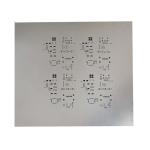 Electro Polished Laser Cut 0.15mm SMT Stencil